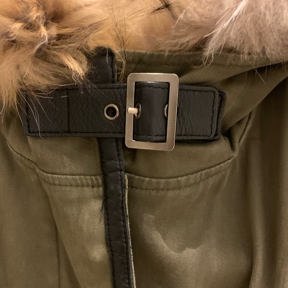 Maje army green coat - Picture 4 of 9